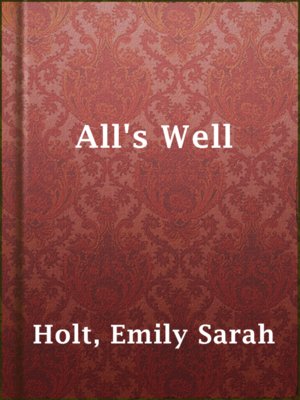 All's Well - ebook